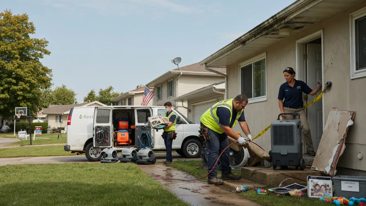 Water Damage Restoration in Derma, MS near me